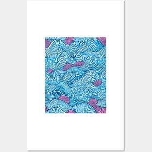 Ocean Waves Posters and Art